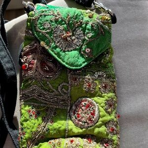 World Finds Handmade bag - new, never used!